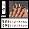 12 Sizes-24 Pcs Press On Nails W1425