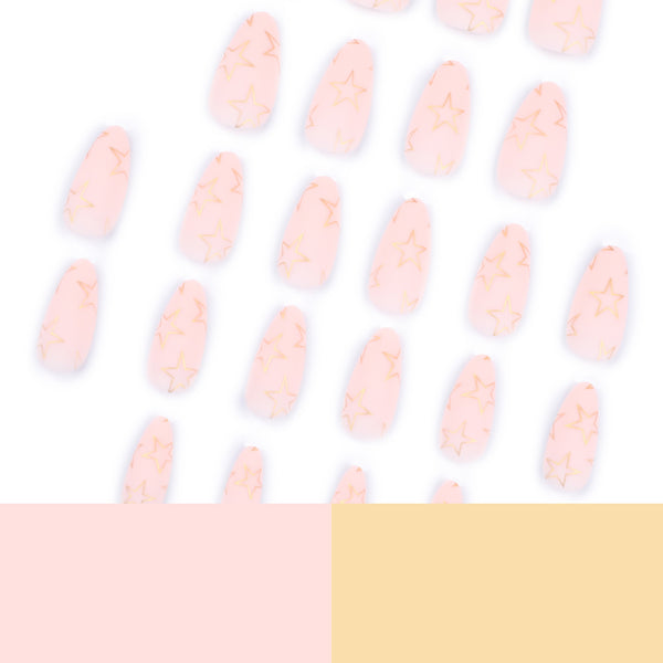 12 Sizes-24 Pcs Press On Nails JP3693