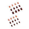12 Sizes-24 Pcs Press On Nails JP1459