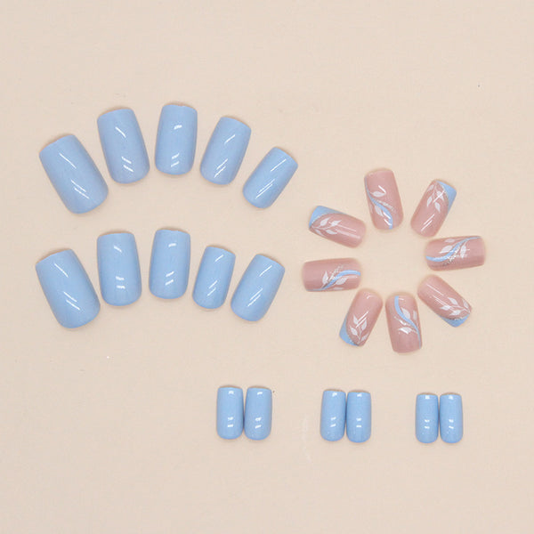 12 Sizes-24 Pcs Press On Nails W625