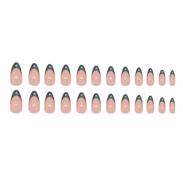 12 Sizes-24 Pcs Press On Nails W1993