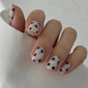 12 Sizes-24 Pcs Press On Nails C387
