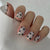 12 Sizes-24 Pcs Press On Nails C387