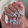 12 Sizes-24 Pcs Press On Nails JP3277