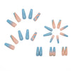 12 Sizes-24 Pcs Press On Nails Z157