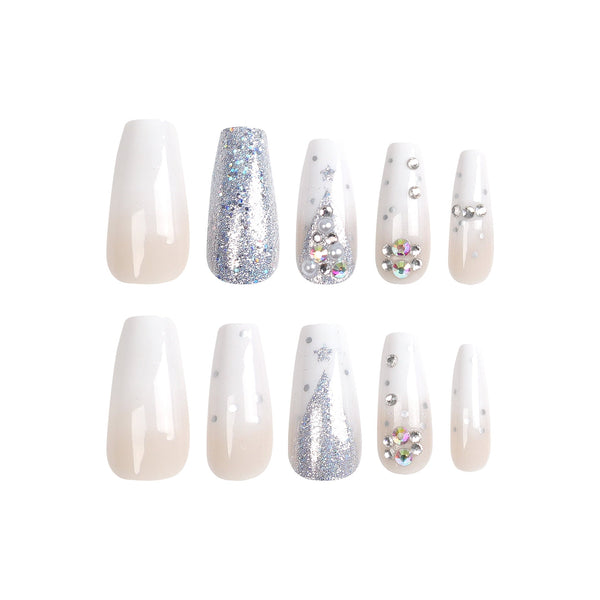 Long Ombre Press on Nails