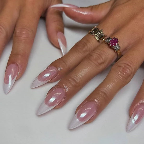 12 Sizes-24 Pcs Press On Nails Y1118