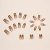 12 Sizes-24 Pcs Press On Nails Z598
