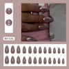 12 Sizes-24 Pcs Press On Nails W1326