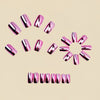 12 Sizes-24 Pcs Press On Nails Y002