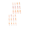 12 Sizes-24 Pcs Press On Nails JP1435