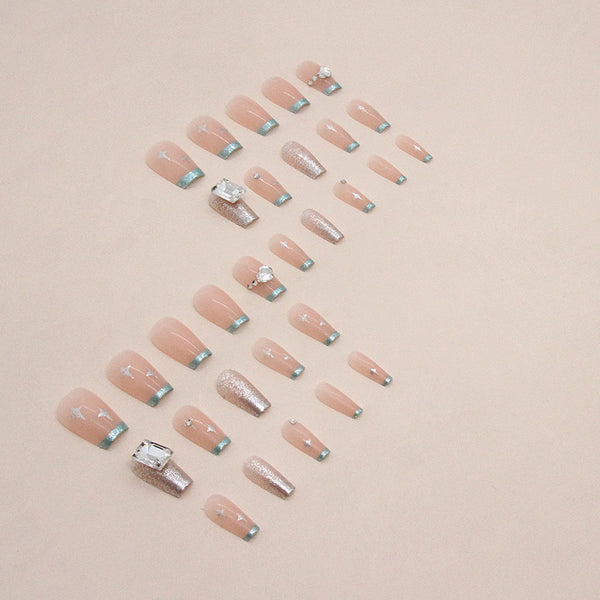 30 Pcs Press On Nails Z765
