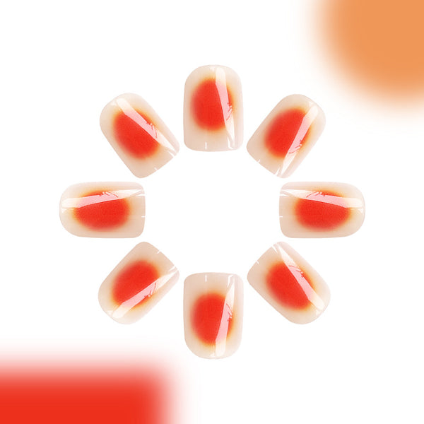 12 Sizes-24 Pcs Press On Nails C374