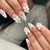 12 Sizes-24 Pcs Press On Nails JP4319