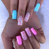 12 Sizes-24 Pcs Press On Nails W172