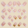 12 Sizes-24 Pcs Press On Nails Y1398