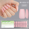 300 Pcs Press On Nails short-trapezoid-04-01