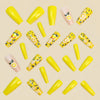 12 Sizes-24 Pcs Press On Nails Y1096