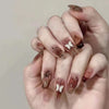12 Sizes-24 Pcs Press On Nails R777