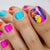 12 Sizes-24 Pcs Press On Nails Y824