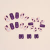 12 Sizes-24 Pcs Press On Nails W492