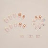 12 Sizes-24 Pcs Press On Nails Z525