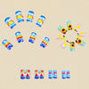 12 Sizes-24 Pcs Press On Nails Y730