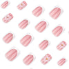 12 Sizes-24 Pcs Press On Nails JP4287
