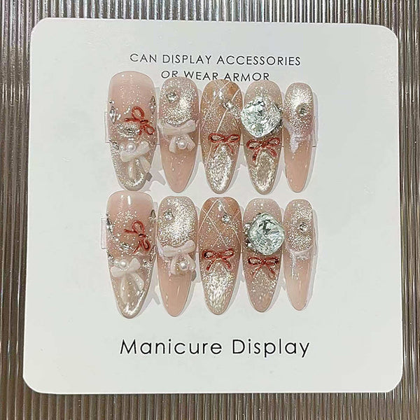 30 Pcs Press On Nails Z1408