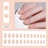 12 Sizes-24 Pcs Press On Nails CF022