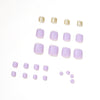 12 Sizes-24 Pcs Press On Nails JP1178