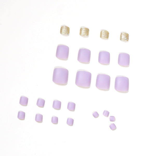 12 Sizes-24 Pcs Press On Nails JP1178