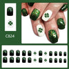 12 Sizes-24 PcsPress On Nails C824