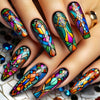 12 Sizes-24 Pcs Press On Nails Y735