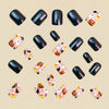 12 Sizes-24 Pcs Press On Nails Y142