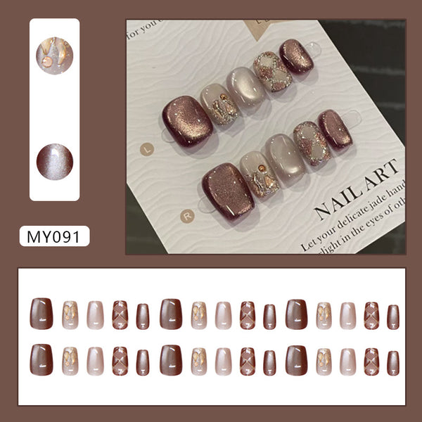 30 Pcs Press On Nails MY091