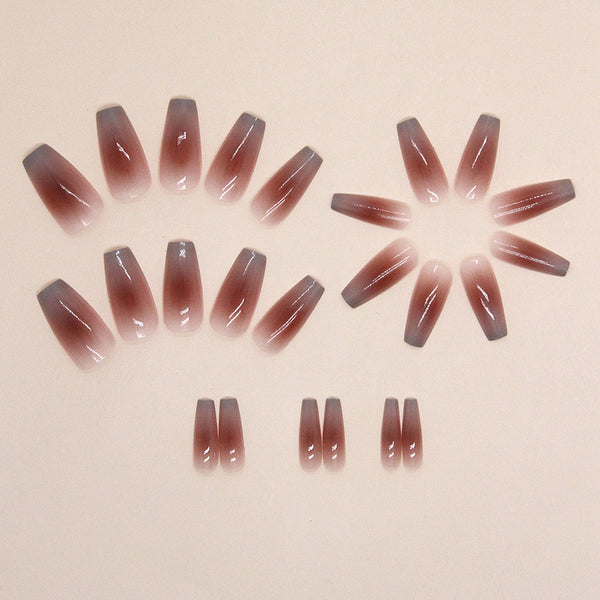 12 Sizes-24 Pcs Press On Nails R808