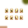 12 Sizes-24 Pcs Press On Nails C1631