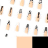 12 Sizes-24 Pcs Press On Nails JP2346