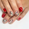 12 Sizes-24 Pcs Press On Nails JB233