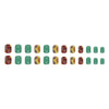 12 Sizes-24 Pcs Press On Nails W708