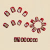 12 Sizes-24 Pcs Press On Nails Y1714
