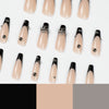 12 Sizes-24 Pcs Press On Nails JP1597