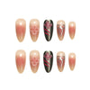 12 Sizes-24 Pcs Press On Nails C1628