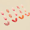 12 Sizes-24 Pcs Press On Nails Y138