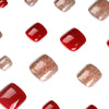 12 Sizes-24 Pcs Press On Nails JP2475