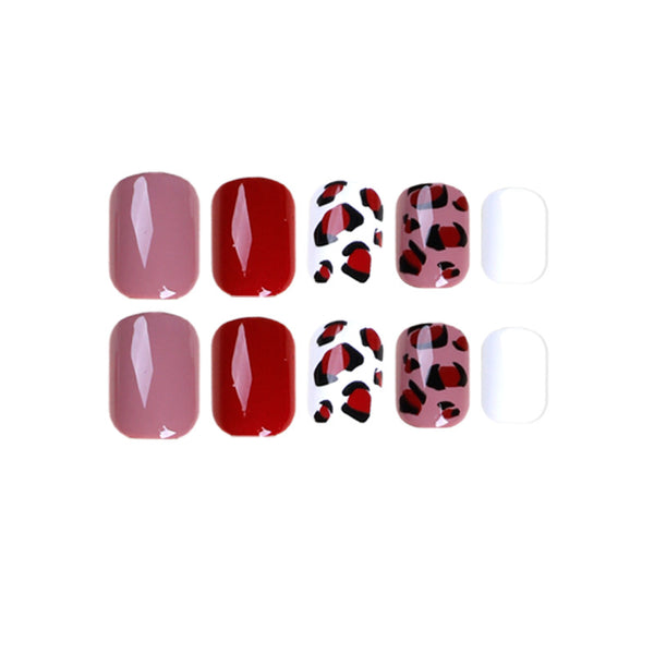 12 Sizes-24 Pcs Press On Nails JP1547