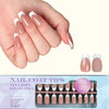 12 Sizes-24 Pcs Press On Nails yms021-300pcs