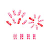 12 Sizes-24 Pcs Press On Nails Y476