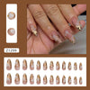 12 Sizes-24 Pcs Press On Nails Z1299